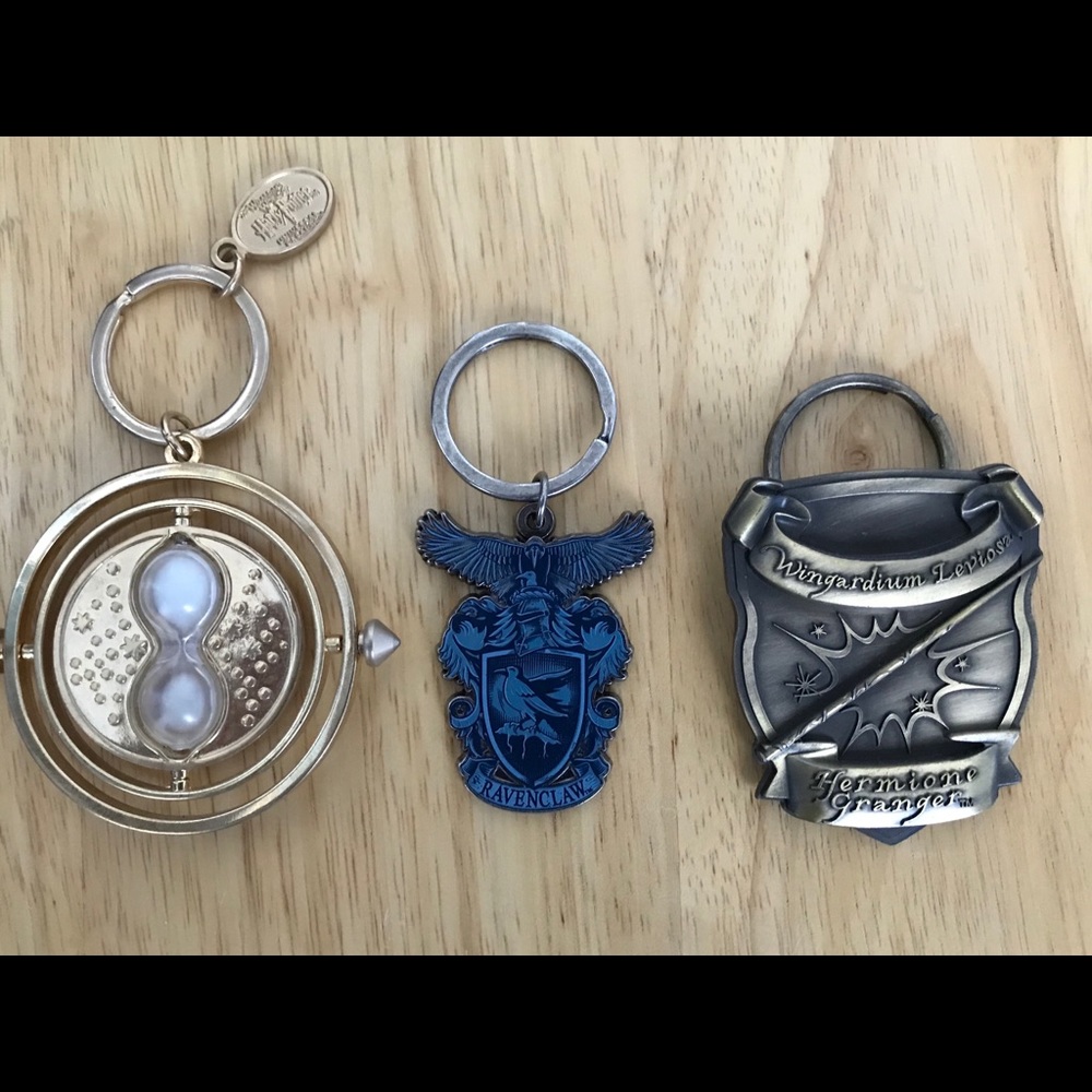 Official Universal Studios Harry Potter Keychains